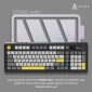 Клавиатура беспроводная Ajazz AK980 V2 Maillard Switch Wireless/Bluetooth/USB (AK980-V2-M-BGY) Black-Grey-Yellow - фото 5 - интернет-магазин электроники и бытовой техники TTT