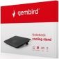 Подставка для ноутбука Gembird NBS-1F15-03 Black - фото 4 - интернет-магазин электроники и бытовой техники TTT