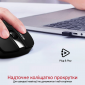 Миша Promate Cursor Wireless (cursor.black) Black  - фото 4 - інтернет-магазин електроніки та побутової техніки TTT