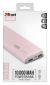 Внешний аккумулятор Trust PWB-100 10000 mAh Pink (22263) - фото 4 - интернет-магазин электроники и бытовой техники TTT