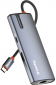 USB-хаб ColorWay USB-C - 3xUSB-A 3.0 HDMI 4K RJ-45 USB-C PD 100W (CW-HUB02) Dark Grey  - фото 3 - интернет-магазин электроники и бытовой техники TTT