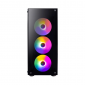 Корпус 1stPlayer V3-B-BK-4F1 без БП Black - фото 3 - интернет-магазин электроники и бытовой техники TTT
