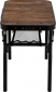 Стіл кемпінговий Bo-Camp Woodbine 56x34 см (DAS303265) Black/Wood look - фото 3 - інтернет-магазин електроніки та побутової техніки TTT