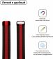 Ремешок ArmorStandart Milanese Loop Band для Apple Watch All Series 38-40mm (ARM54387) Black/Red - фото 2 - интернет-магазин электроники и бытовой техники TTT