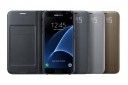 Чехол Samsung LED View для Galaxy S7 Edge (EF-NG935PFEGRU) Gold - фото 3 - интернет-магазин электроники и бытовой техники TTT