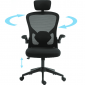 Кресло геймерское Sandberg ErgoFusion Gaming Chair Basic (640-97) Black  - фото 5 - интернет-магазин электроники и бытовой техники TTT