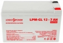 Аккумуляторная батарея LogicPower 12V 7AH (LPM-GL 12 - 7 AH) GEL - фото 2 - интернет-магазин электроники и бытовой техники TTT