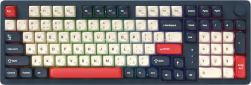 Клавиатура GamePro Asgard Drakkar Keychron Super Red Switch Wireless/Bluetooth/USB (MK305BL) Blue  - фото 2 - интернет-магазин электроники и бытовой техники TTT