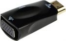 Адаптер Cablexpert HDMI в VGA + 3.5 мм кабель 3.5 jack-3.5 jack 45 см (AB-HDMI-VGA-02) Black - фото 2 - інтернет-магазин електроніки та побутової техніки TTT