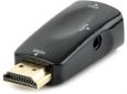 Адаптер Cablexpert HDMI в VGA + 3.5 мм кабель 3.5 jack-3.5 jack 45 см (AB-HDMI-VGA-02) Black - фото 3 - інтернет-магазин електроніки та побутової техніки TTT