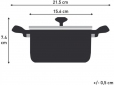 Кастрюля Tefal Minis 1 л (H8743155) - фото 2 - интернет-магазин электроники и бытовой техники TTT