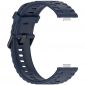 Ремінець BeCover Ribbed Tape для Huawei Watch Fit 3 / Fit 4 / Fit 4 Pro (714113) Deep Blue - фото 2 - інтернет-магазин електроніки та побутової техніки TTT