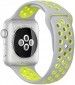Ремінець Nike Silicon Sport Band for Apple Watch 38mm Light Grey/Yellow - фото 3 - інтернет-магазин електроніки та побутової техніки TTT
