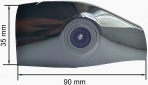 Камера переднего вида Prime-X C8188 (Toyota Camry highlander 2018) - фото 2 - интернет-магазин электроники и бытовой техники TTT