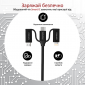 USB-хаб Promate PentaPower USB-C/USB-А to USB-C/microUSB/Lightning 1.2 м (pentapower.black) Black  - фото 6 - інтернет-магазин електроніки та побутової техніки TTT