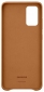 Панель Samsung Leather Cover для Samsung Galaxy S20 Plus (EF-VG985LAEGRU) Brown - фото 3 - інтернет-магазин електроніки та побутової техніки TTT