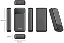 УМБ Swissten Power Bank 20000mAh Power Line II 22.5W (8595217490628) Black - фото 2 - интернет-магазин электроники и бытовой техники TTT