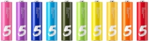 Батарейки Xiaomi Alkaline Battery ZMI Rainbow ZI5 LR06 (AA) (10шт) (NQD4000RT) - фото 2 - интернет-магазин электроники и бытовой техники TTT
