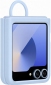 Панель Silicone Cover with Ring для Samsung Galaxy Flip 6 (EF-PF741TLEGUA) Blue - фото 3 - интернет-магазин электроники и бытовой техники TTT