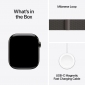 Apple Watch Series 11 GPS + Cellular 42mm Slate Titanium Case with Slate Milanese Loop (MF8U4RK/A) - фото 3 - інтернет-магазин електроніки та побутової техніки TTT