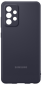 Панель Silicone Cover для Samsung Galaxy A52 (A525) EF-PA525TBEGRU Black - фото 2 - интернет-магазин электроники и бытовой техники TTT