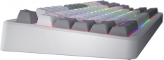 Клавіатура бездротова Hator Rockfall 3 Mecha TKL QMK/VIA Orange Wireless (HTK851UA) White  - фото 4 - інтернет-магазин електроніки та побутової техніки TTT