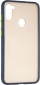 Панель Gelius Bumper Mat Case для Samsung Galaxy A11 (A115) (2099900810381) Blue - фото 3 - інтернет-магазин електроніки та побутової техніки TTT