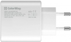 Сетевое зарядное устройство ColorWay Power Delivery Port PPS USB Type-C (45W) (CW-CHS034PD-WT) White - фото 6 - интернет-магазин электроники и бытовой техники TTT