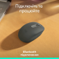 Миша Logitech M196 Wireless (910-007459) Graphite  - фото 2 - інтернет-магазин електроніки та побутової техніки TTT