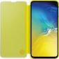 Чехол-книжка Samsung Clear View Cover для Samsung Galaxy S10e (EF-ZG970CYEGRU) Yellow - фото 3 - интернет-магазин электроники и бытовой техники TTT