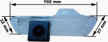 Камера заднього огляду Prime-X CA-9895 Kia - фото 2 - інтернет-магазин електроніки та побутової техніки TTT