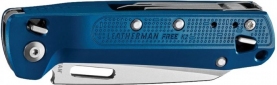 Нож-мультитул Leatherman Free K2 (832898) Navy - фото 3 - интернет-магазин электроники и бытовой техники TTT