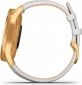 Смарт-часы GARMIN Vivomove Luxe 24K Gold PVD Stainless Steel Case with White Italian Leather Band (010-02240-08) - фото 4 - интернет-магазин электроники и бытовой техники TTT