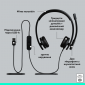 Наушники Logitech H570e Teams Stereo USB-A (981-001430) - фото 6 - интернет-магазин электроники и бытовой техники TTT