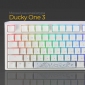 Клавіатура Ducky One 3 TKL Cherry MX Blue RGB UA USB (DKON2187ST-CUAPXPWWWSC1) White - фото 6 - інтернет-магазин електроніки та побутової техніки TTT