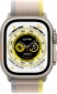 Apple Watch Ultra GPS + Cellular, 49mm Titanium Case with Yellow/Beige Trail Loop - S/M (MNHK3UL/A) - фото 2 - интернет-магазин электроники и бытовой техники TTT