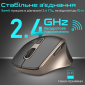 Миша Promate Samit Wireless (samit.gold) Gold  - фото 5 - інтернет-магазин електроніки та побутової техніки TTT