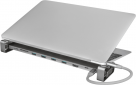 Док-станція USB-C Trust Dalyx Aluminium Dock 10in1 (23417) - фото 6 - інтернет-магазин електроніки та побутової техніки TTT