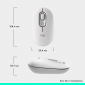 Миша Logitech Pop Mouse with Emoji (910-007411) Off-White  - фото 8 - інтернет-магазин електроніки та побутової техніки TTT