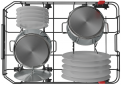 Встраиваемая посудомоечная машина Whirlpool WSIO 3O34 PFE X - фото 4 - интернет-магазин электроники и бытовой техники TTT
