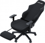 Кресло геймерское Anda Seat Luna Pro Size L (AD18T-44-B-F) Black Fabric  - фото 6 - интернет-магазин электроники и бытовой техники TTT