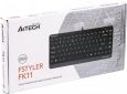 Клавиатура проводная A4Tech FK11 Fstyler Compact Size USB (4711421953313) Grey - фото 4 - интернет-магазин электроники и бытовой техники TTT