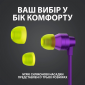 Навушники Logitech G333 Gaming Earphones (981-000936) Purple - фото 3 - інтернет-магазин електроніки та побутової техніки TTT