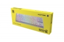 Клавиатура проводная Hator Rockfall 2 Optica TKL Black White (HTK-731) - фото 3 - интернет-магазин электроники и бытовой техники TTT
