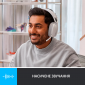 Наушники Logitech Zone Vibe 100 Wireless (981-001219) Off White  - фото 5 - интернет-магазин электроники и бытовой техники TTT
