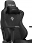 Крісло геймерське Anda Seat Kaiser 3 Size L (AD12YDC-L-01-B-CF) Black Fabric - фото 3 - інтернет-магазин електроніки та побутової техніки TTT