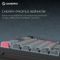 Клавиатура беспроводная GamePro Asgard Yord Keychron Super Red Switch Wireless/Bluetooth/USB (MK266BK) Black  - фото 9 - интернет-магазин электроники и бытовой техники TTT