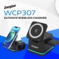 Зарядное устройство Energizer WCP307 3-in-1 15W Magnetic Wireless Fast Charger (WCP307) Black  - фото 4 - интернет-магазин электроники и бытовой техники TTT