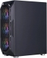 Корпус 1STPLAYER X6-BK-4F1 Black - фото 4 - интернет-магазин электроники и бытовой техники TTT