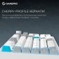 Клавіатура бездротова GamePro Asgard Drakkar Keychron Super Red Switch Wireless/Bluetooth/USB (MK305WH) White  - фото 9 - інтернет-магазин електроніки та побутової техніки TTT